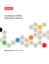 Lenovo ThinkSystem SR650 Maintenance Manual