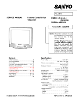 Sanyo DS13310, DS19310 User manual