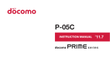 Docomo P-05C User manual