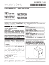 Trane A4MXA3036AC6HA Installer's Manual