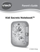 VTech Kidi Secret Notebook Parents' Manual