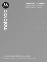 Motorola CD5014 User manual