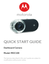 Motorola MDC100 Quick start guide