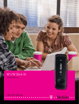T-Mobile W’n’W Stick IV User manual