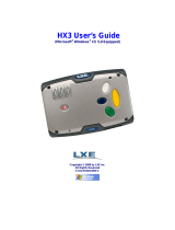 LXE HX3 User manual