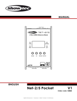 SHOWTEC Net-2/5 Pocket User manual