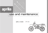 APRILIA ETX 125 Owner's manual