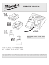 Milwaukee M12-18C User manual