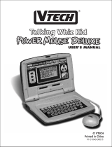 VTech Talking Whiz Kid Power Mouse Deluxe User manual