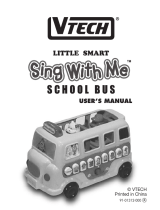 VTech Sing With Me School Bus User manual