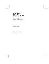 AOpen MX3L User manual