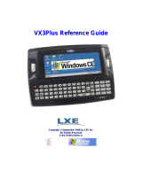 LXE VX3Plus Reference guide