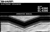 Sharp EL-6390 Owner's manual