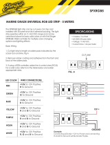 Stinger Marine Grade Universal RGB LED Strip – 5 Meters SPXRGB5 User manual
