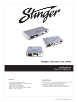 Stinger SPX350X2 Owner's manual