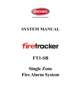 BrooksFireTracker Single Zone Conventional Control Panel FT1-SB
