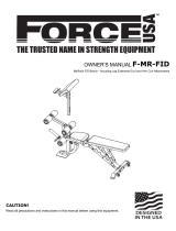 Force USA F-MR-FID Owner's manual