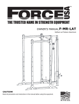 Force USA F-MR-LAT Owner's manual