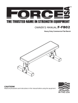 Force USA F-FB02 Owner's manual