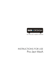 Box-Design Maia User manual
