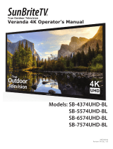 SunBriteTV SB-4374UHD User manual