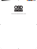 OSD Audio Black Series Triple 8" Dynamic Powered 300W Subwoofer Owner's manual