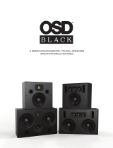 OSD Audio 85BLK Owner's manual