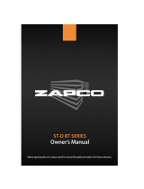 zapco ST-D.BT Series User manual