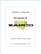 zapco STUDIO 100 User manual