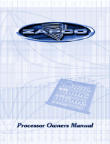 zapco SL Processors User manual