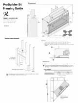 Fireplace Xtrordinair ProBuilder 54 Linear GSB2 Fireplace 2018 Framing Guide
