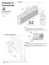 Fireplace Xtrordinair ProBuilder 72 Linear GSB2 Fireplace 2018 Framing Guide