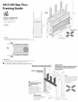 Fireplace Xtrordinair 4415 ST Gas Fireplace 2015 Framing Guide