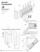 Fireplace Xtrordinair 6015 HO GSR2 Fireplace 2014 Framing Guide