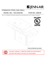 Jenn-Air 720-0100-NG Owner's manual