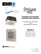 EMI Cassette Air Handler Ductless Split System Heat Pumps Installation & Operation Manual
