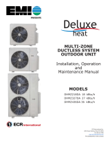 EMI Deluxe Heat Multi-Zone Ductless System Outdoor Unit Installation & Operation Manual