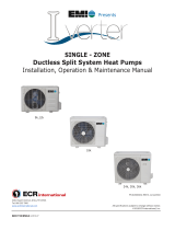 EMI I-Verter Single Zone Ductless Split System Heat Pumps Installation & Operation Manual