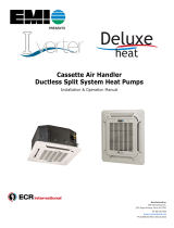 EMI Cassette Air Handler Ductless Split System Heat Pumps Installation & Operation Manual