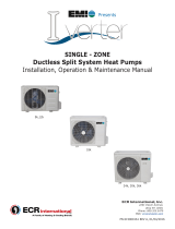 EMI Single Zone Air Handler Ductless Split System Heat Pumps Installation & Operation Manual