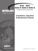 ECR R11C, R21C, R22C/H, R23C/H, R24C/H Installation & Operation Manual
