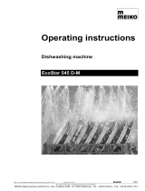 Meiko EcoStar 545 D-M Operating instructions