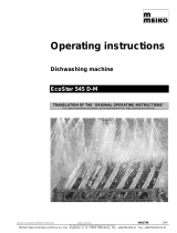 Meiko EcoStar 545 D-M Operating instructions