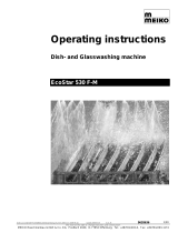 Meiko EcoStar 530 F-M Operating instructions