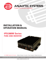 Analytic Systems IPSi300W-20-110 Owner's manual