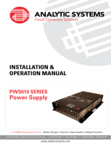 Analytic Systems PWS610R-110-24 Owner's manual