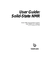 Varian Solid-State NMR User manual