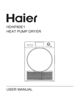 Haier HDHP80E1 User manual