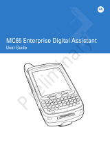 Motorola MC65 User manual