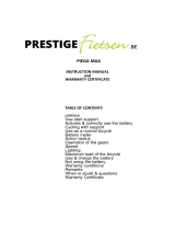 Prestige PIEGA MAX Instruction Manual And Warranty Certificate
